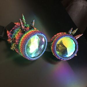 Kaleidoscope goggles